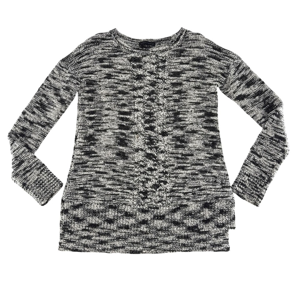 Sanctuary Marled Knit Sweater Crew Neck Long Sleeve‎ Womens Size S - Picture 6 of 9